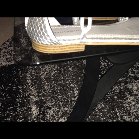 Unique textured T-strap wide width sandal,11w - Picture 8 of 8